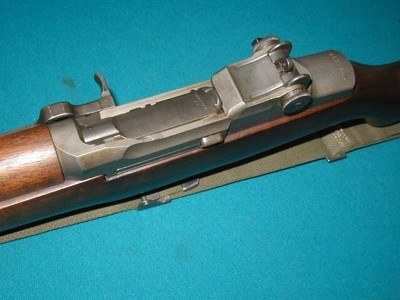 BEAUTIFULM1 GARAND, LATE WAR; 4- 45 ALL CORRECT AND ORIGINAL - Image 5 of 20