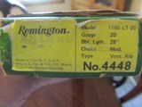 REMINGTON 1100 LT 20 GA VENTED RIB BARREL NIB - 15 of 15