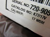RUGER 77/17 Bolt Action Rifle 17 WSM!!LNIB!! - 2 of 15