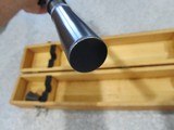 Lyman Super Targetspot scope, 20x, excellent condition in factory wooden box - 15 of 15