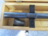 Lyman Super Targetspot scope, 20x, excellent condition in factory wooden box - 13 of 15