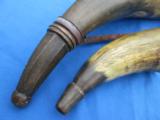 EARLY AMERICAN POWDER HORN'S - 7 of 12