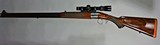 George Hoenig round action double rifle 9.3x74R - 11 of 11