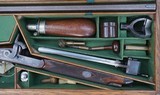 Charles Lancaster .50 caliber percussion smooth bore sporting/target rifle - 6 of 15