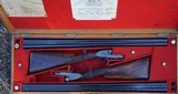 James Woodward cased pair of 12 bore Automatics