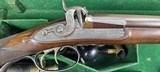 Sam. and Chas. Smith cased 16 bore percussion double rifle - 3 of 14