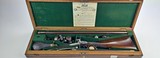 Sam. and Chas. Smith cased 16 bore percussion double rifle