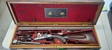 Alex. Henry .360 bpe cased double rifle. - 7 of 12