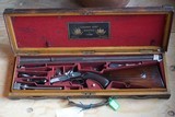 Alex. Henry .360 bpe cased double rifle. - 1 of 12