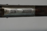 Leeson back action hammer rifle .360 2&1/4