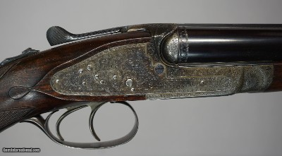 Outstanding Rigby Rising bite 400-350 double rifle.