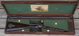 Very rare Whitworth .451 percussion sporting rifle, cased - 13 of 15