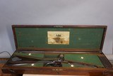 Very rare Whitworth .451 percussion sporting rifle, cased - 12 of 15