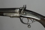 Purdey island lock hammer gun in .400 Purdey