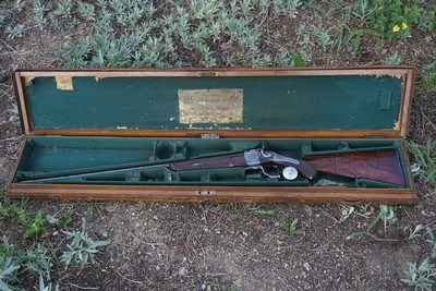 Best Quality cased Alexander Henry .500 BPE falling block rifle - Image 13 of 15