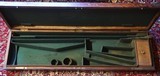 Oak case and leather cover for a percussion park rifle - Image 5 of 6