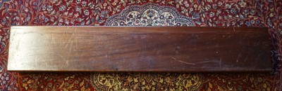 Mahogany rifle case - Image 1 of 4