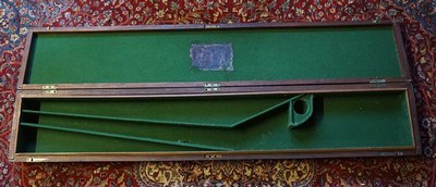 Mahogany rifle case - Image 2 of 4
