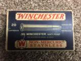 Winchester "Blue Box" 35 Remington - 1 of 3