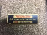 Winchester "Blue Box" 35 Remington - 2 of 3