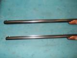 Winchester Model 23 Light and Heavy Duck Pair, NIC 12 and 20ga - 12 of 12