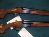 Winchester Model 23 Light and Heavy Duck Pair, NIC 12 and 20ga - 2 of 12