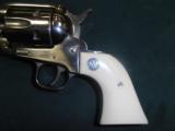 Ruger Vaquero, Stainles with Ivory Grips, 45LC 4.75