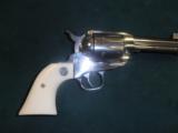 Ruger Vaquero, Stainles with Ivory Grips, 45LC 4.75