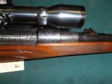 FN Mauser 270 Winchester. Custom Engraved and carved stocks, Silver inlay. NICE!!! - 9 of 25