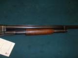 Winchester Model 12, Early Nickel Steel barrel, solid rib, Cyl choke. NICE - 12 of 25