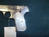 Colt 1903 Nickel and Pearl, 32 ACP with holster - 15 of 20
