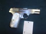Colt 1903 Nickel and Pearl, 32 ACP with holster - 2 of 20