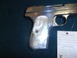 Colt 1903 Nickel and Pearl, 32 ACP with holster - 5 of 20