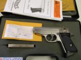 Walther PPK by Smth and Wesson, Stainless 380 ACP. NIB or LNIB - 5 of 5