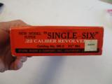 Ruger Single Six 6, 22 LR and 22 Mag Convertable, Used in box, New model. - 12 of 13