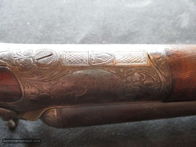 Joseph Winkler Ferlach Austrain German Combo Cape Hammer Rifle, 16ga 9.3x72R - Image 20 of 25