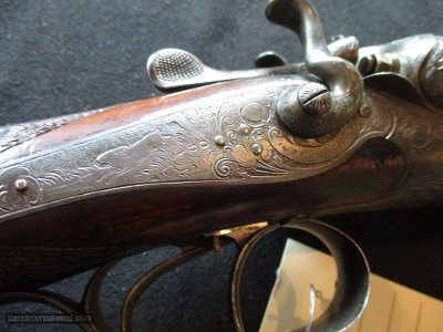Joseph Winkler Ferlach Austrain German Combo Cape Hammer Rifle, 16ga 9.3x72R - Image 4 of 25