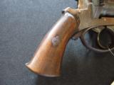French Antique Pinfire 36 caliber, Neat old Revolver - 4 of 14