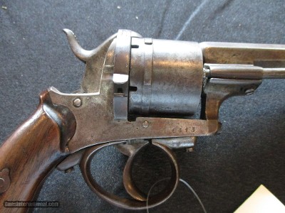 French Antique Pinfire 36 caliber, Neat old Revolver - Image 3 of 14