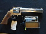 Dan Wesson Model 44, 44 Rem Mag, Stainless, 4 and 8