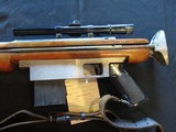 Squires Model 16, collapsible stock, by Kessner. 22 Semi Auto. - 18 of 18