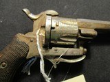 French or Belgium Pinfire Revolver - 3 of 10