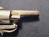 French or Belgium Pinfire Revolver - 2 of 10