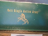 Colt Single Action Army SAA 2nd Generation, 38 Special, 7.5", Made 1957, With BOX! - 16 of 18