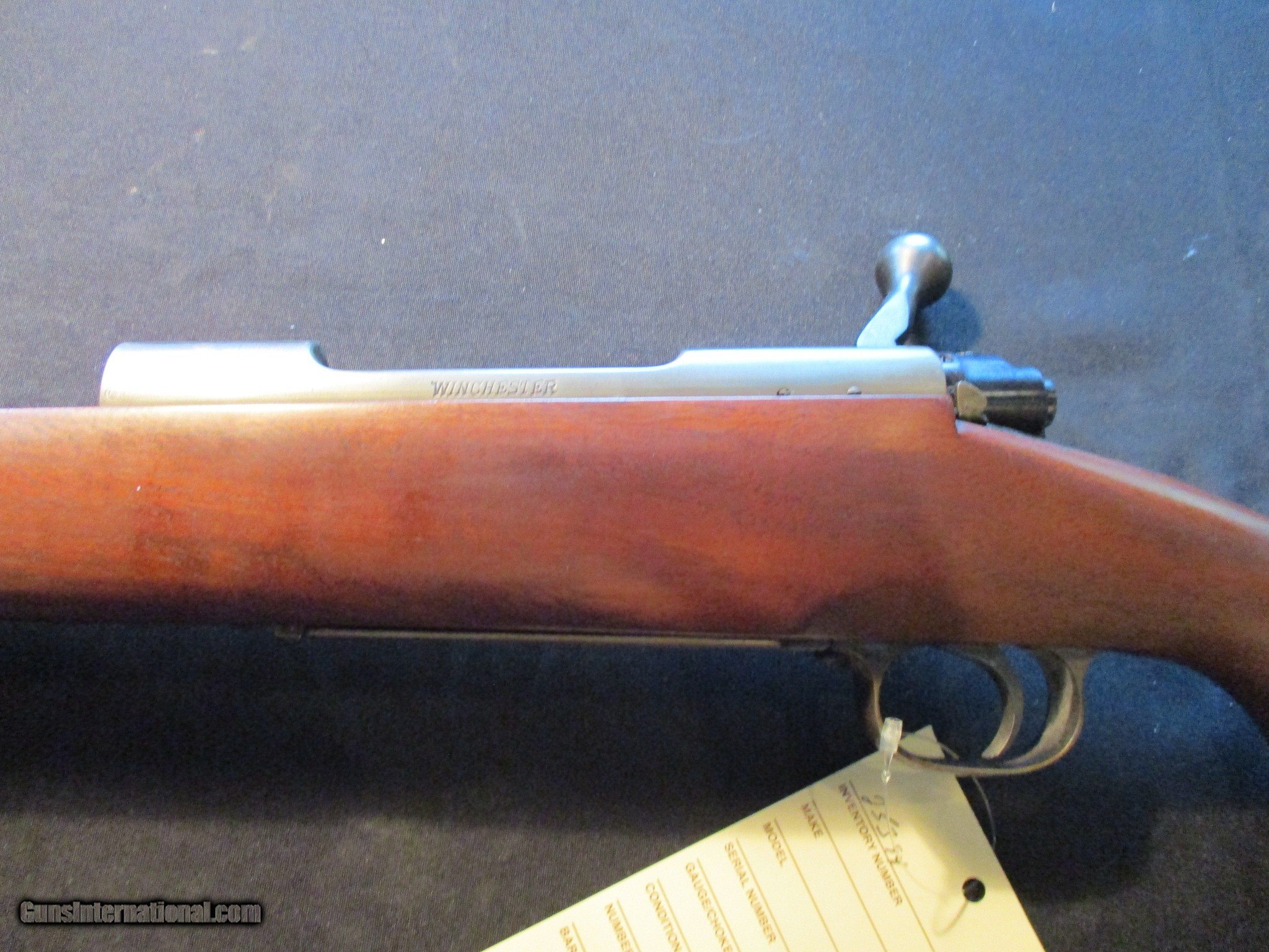 Winchester Model 70 Pre 1964 Receiver and stock only