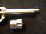 Ruger new Model Single Six Convertible, Stainless, 22LR and Mag, 1977, CLEAN - 2 of 14