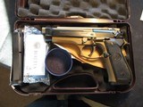 Beretta 92FS Burnt Bronze, 9mm un-fired factory demo, LNIB - 1 of 11