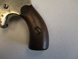 CS Chattuck Revolver, 32 Rim Fire, nickel, Side open made 1880's - 9 of 12