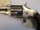 CS Chattuck Revolver, 32 Rim Fire, nickel, Side open made 1880's - 10 of 12