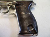 German P38 P 38 By Walther AC44 Code, Nickel Finish - 2 of 25